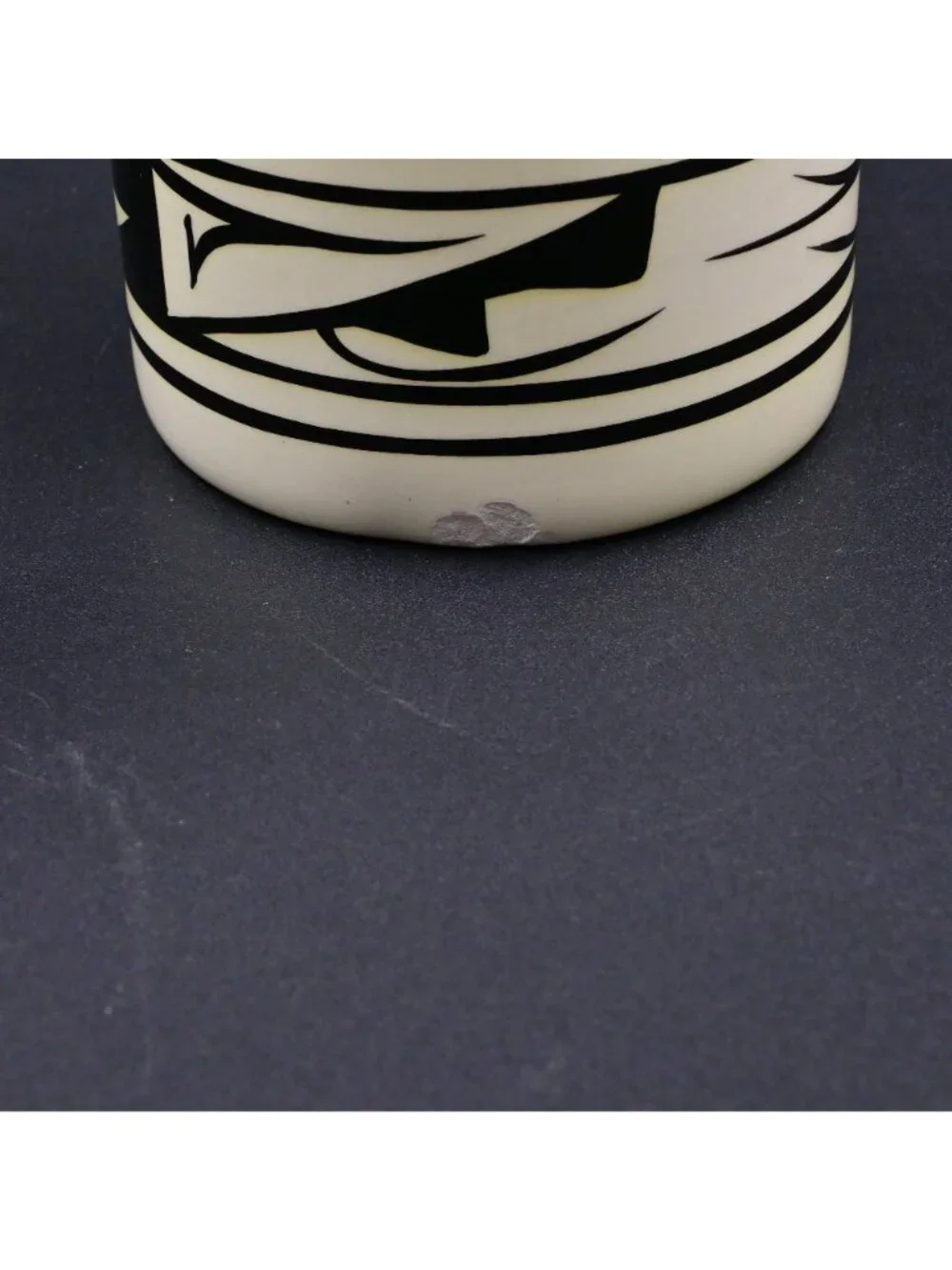 Cedar Mesa Navajo Art Pottery Vase Southwestern Hand Painted Desert Valley